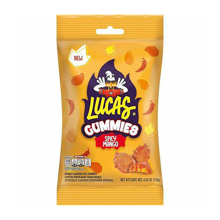 Lucas Gummies Spicy Mango | 4.5oz, Bag