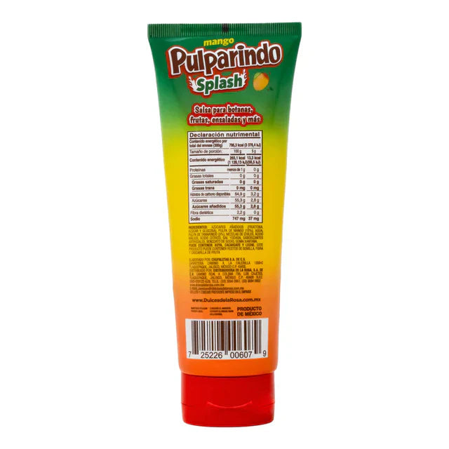 De La Rosa Pulparindo Squeeze Mango 10.58z | 1ct, Tube