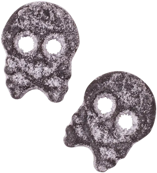 BUBS Salt Licorice Skull