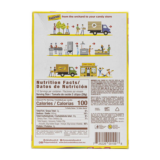 De La Rosa Pulparindo Chamoy | 20ct, Box