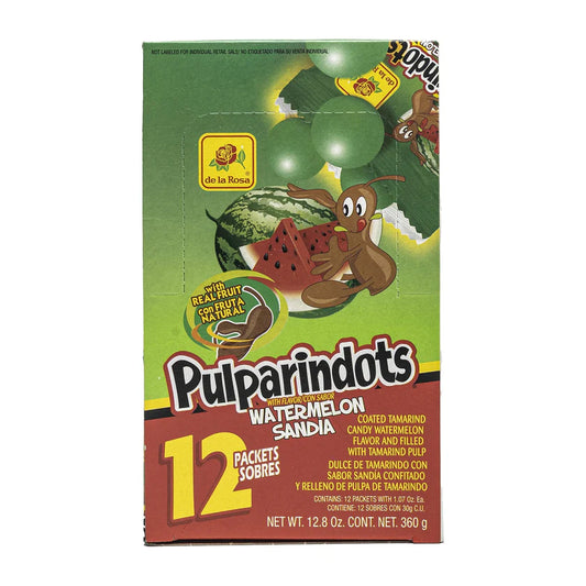 De La Rosa Pulparindo-Dots Sandia | 12ct, Box