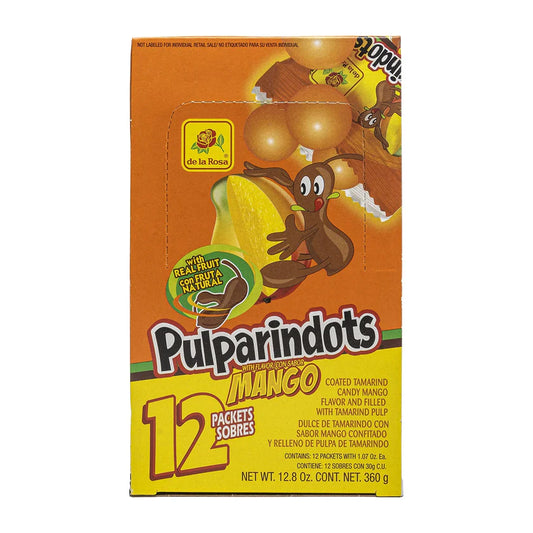 De La Rosa Pulparindo-Dots Mango | 12ct, Box