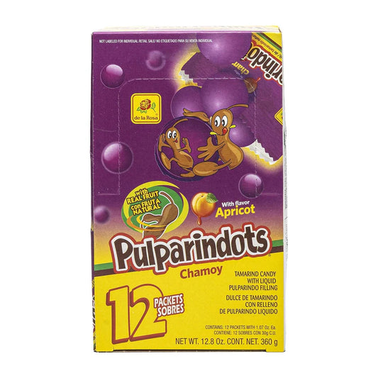 De La Rosa Pulparindo-Dots Chamoy | 12ct, Box