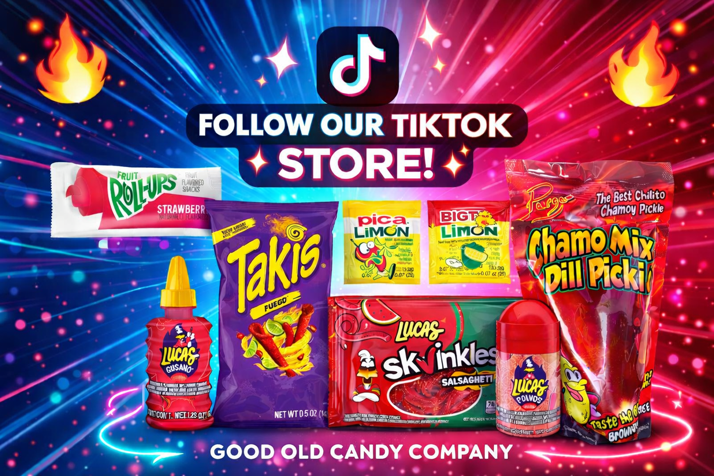 Big Tex Chamoy Pickle Fun Kit