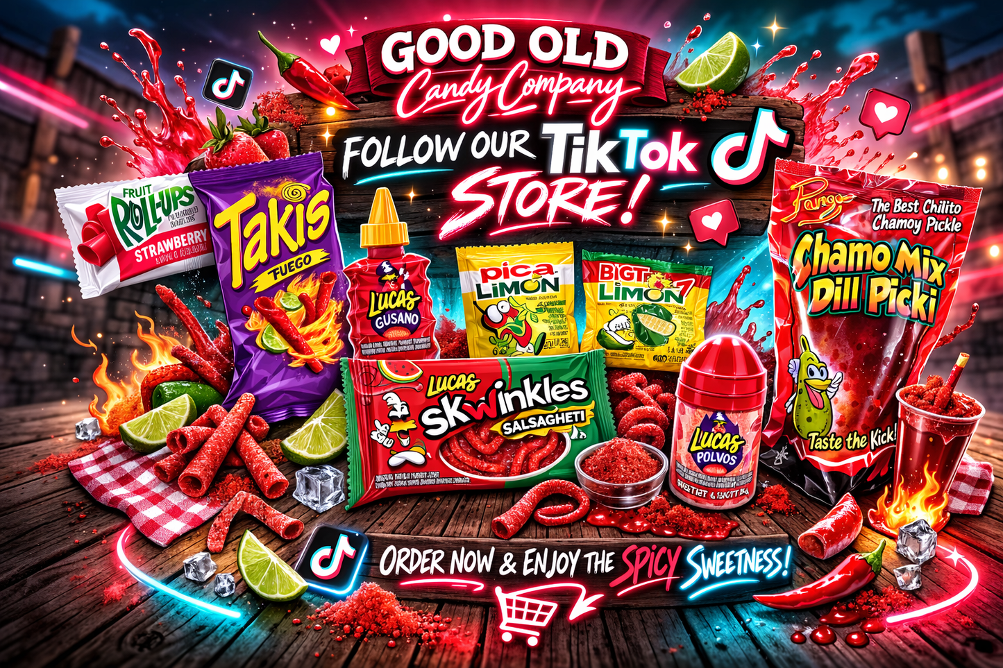 Big Tex Chamoy Pickle Fun Kit